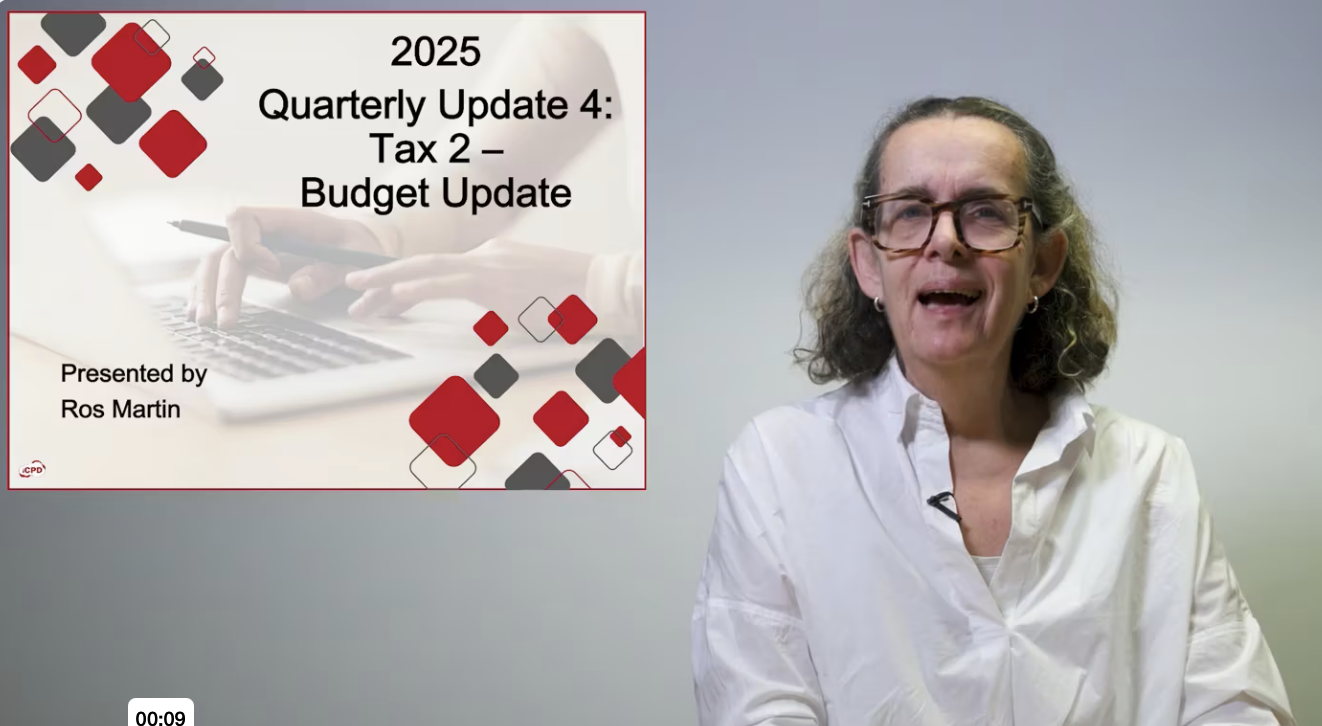 2025 Quarterly Update 4: Tax 2