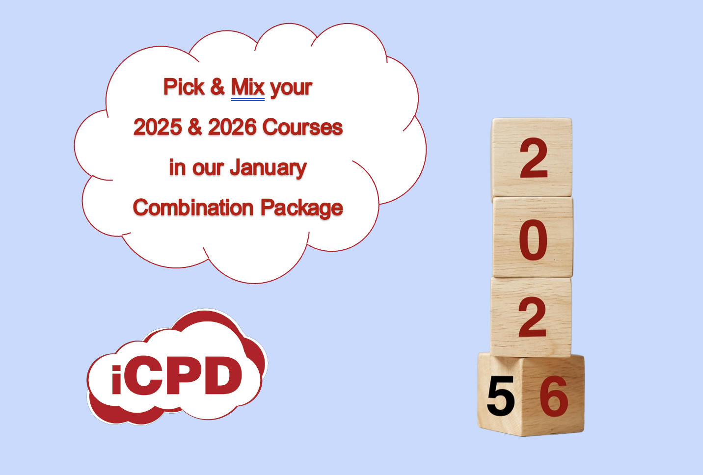 2026 & 2025 Pick & Mix 20 Course Combination