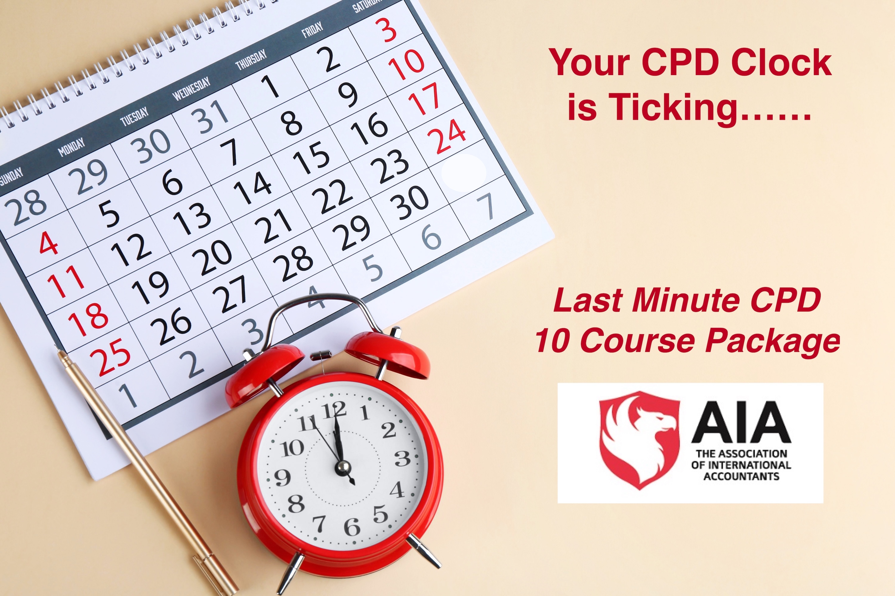 AIA Last Minute CPD 2026 Special